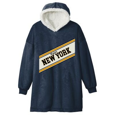 Buffalo New York Varsity Logo Hooded Wearable Blanket