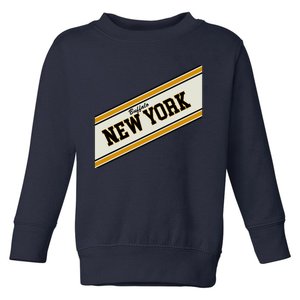 Buffalo New York Varsity Logo Toddler Sweatshirt