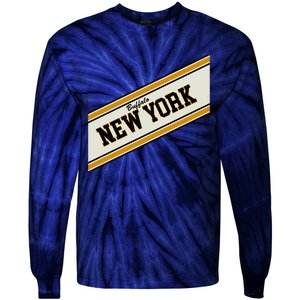 Buffalo New York Varsity Logo Tie-Dye Long Sleeve Shirt