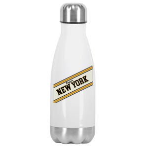 Buffalo New York Varsity Logo Stainless Steel Insulated Water Bottle