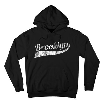 Brooklyn New York Vintage Souvenir Gift Hoodie