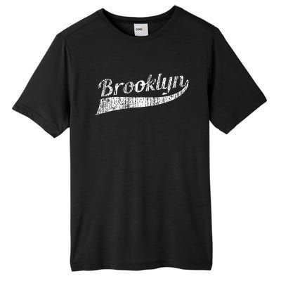 Brooklyn New York Vintage Souvenir Gift Tall Fusion ChromaSoft Performance T-Shirt