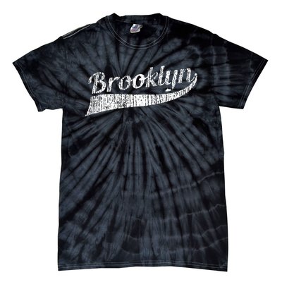 Brooklyn New York Vintage Souvenir Gift Tie-Dye T-Shirt