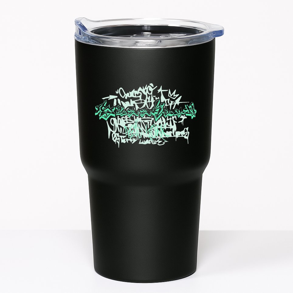 Brooklyn New York . Brooklyn Graffiti Art Tumbler