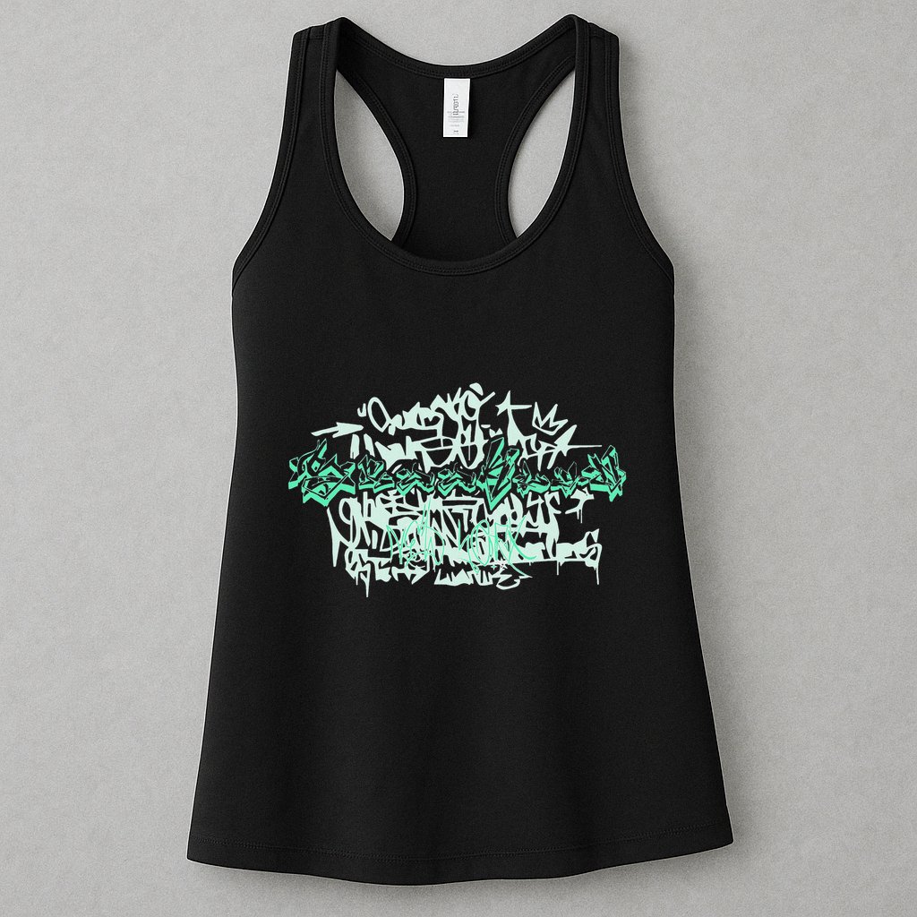 Brooklyn New York . Brooklyn Graffiti Art Womens Tank Top