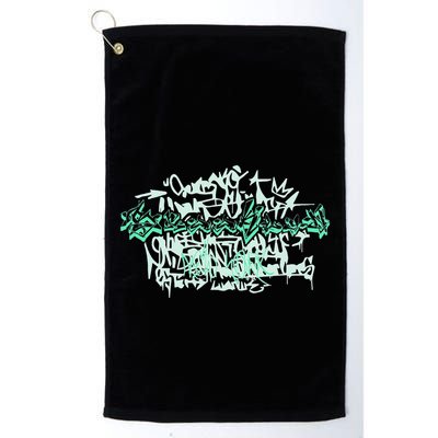 Brooklyn New York . Brooklyn Graffiti Art Golf Towel