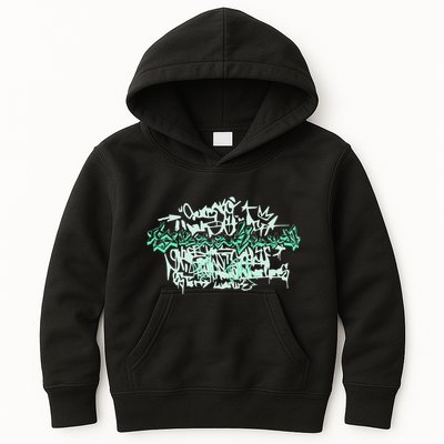 Brooklyn New York . Brooklyn Graffiti Art Kids Hoodie