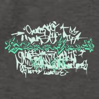 Brooklyn New York . Brooklyn Graffiti Art Vector Backpack