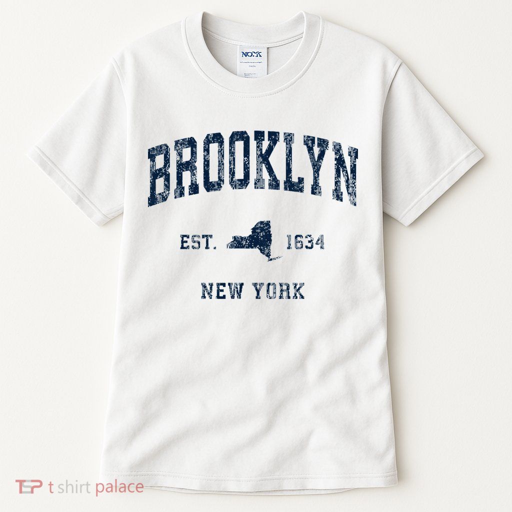 Brooklyn New York Ny Vintage Athletic Sports Tall T-Shirt