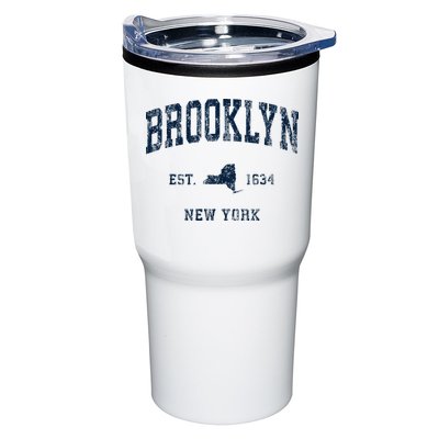 Brooklyn New York Ny Vintage Athletic Sports Tumbler