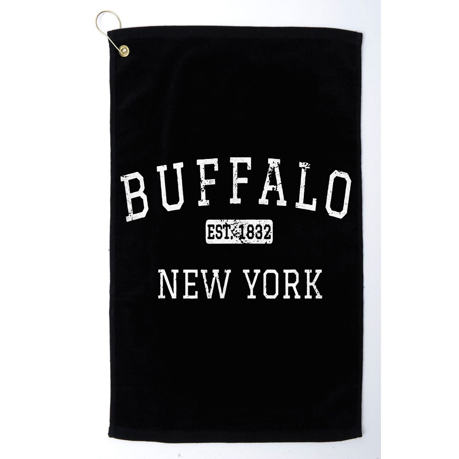 Buffalo New York Ny Vintage Golf Towel