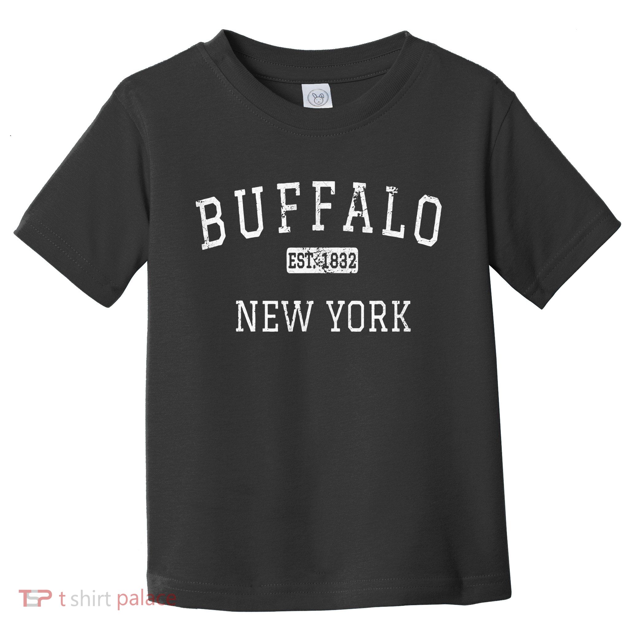 Buffalo New York Ny Vintage Toddler T-Shirt