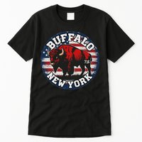 Buffalo New York 716 Area Code Bison Wny Bflo Pride Tall T-Shirt