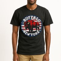 Buffalo New York 716 Area Code Bison Wny Bflo Pride Tall T-Shirt