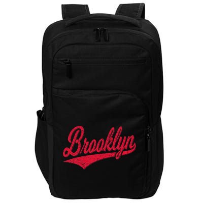 Brooklyn New York Ny Varsity Script Classic Sport Jersey Impact Tech Backpack