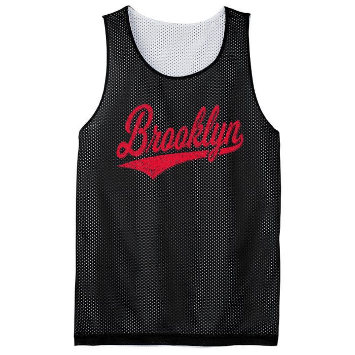 Brooklyn New York Ny Varsity Script Classic Sport Jersey Mesh Reversible Basketball Jersey Tank