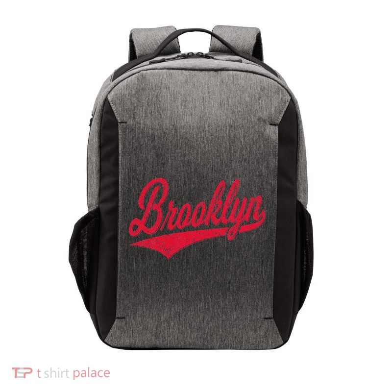 Brooklyn New York Ny Varsity Script Classic Sport Jersey Vector Backpack