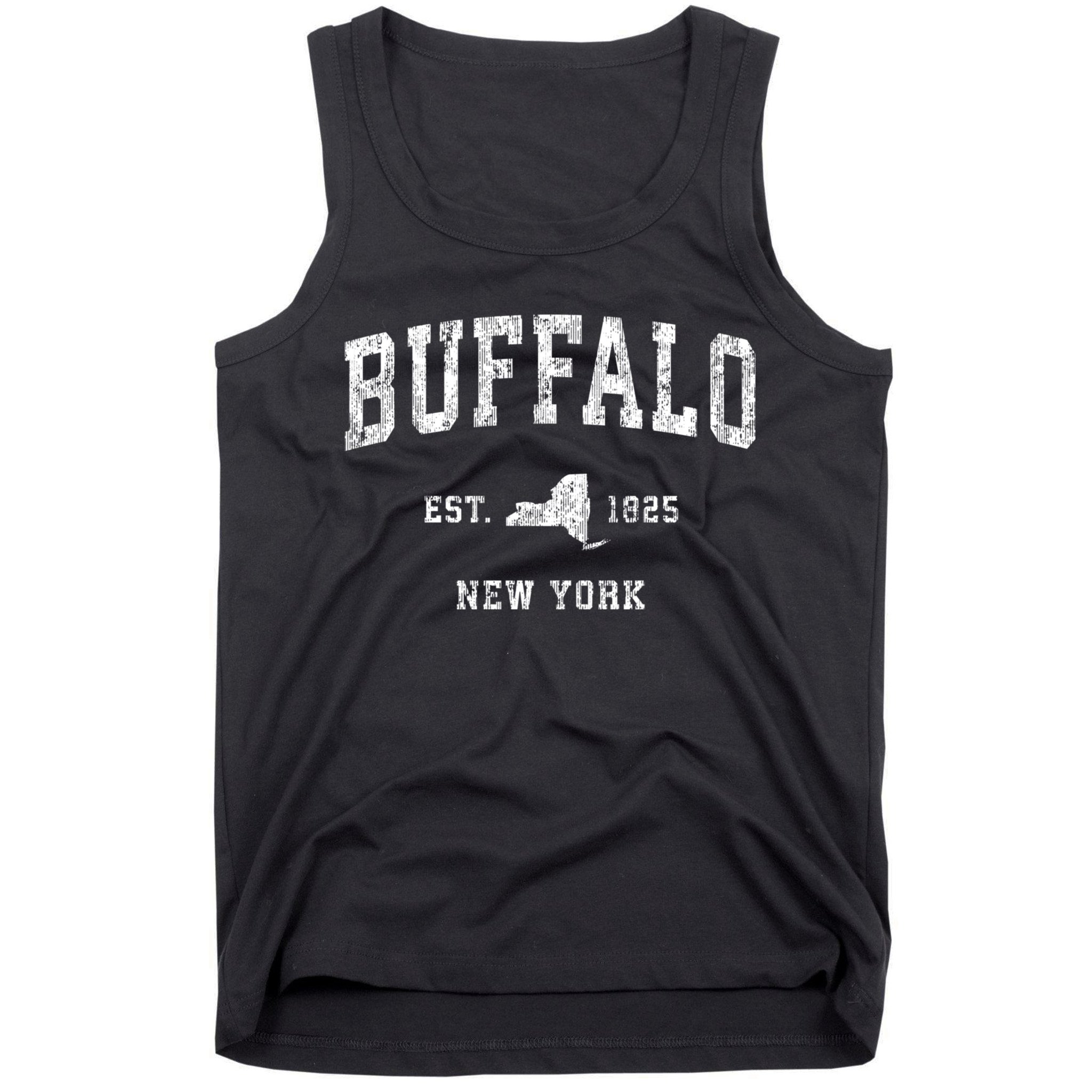 Buffalo New York Ny Vintage Athletic Sports Tank Top