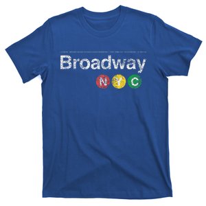 BROADWAY New York NYC Worn Design  T-Shirt