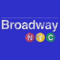 BROADWAY New York NYC Worn Design  T-Shirt