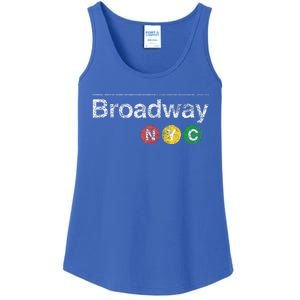 BROADWAY New York NYC Worn Design  Ladies Essential Tank