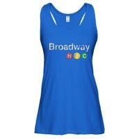 BROADWAY New York NYC Worn Design  Ladies Essential Flowy Tank