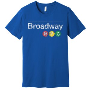 BROADWAY New York NYC Worn Design  Premium T-Shirt