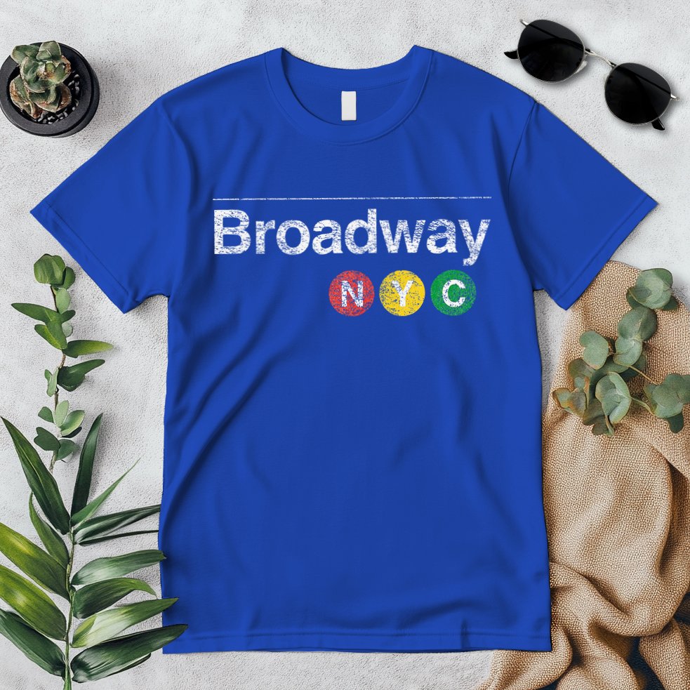 BROADWAY New York NYC Worn Design  Premium T-Shirt