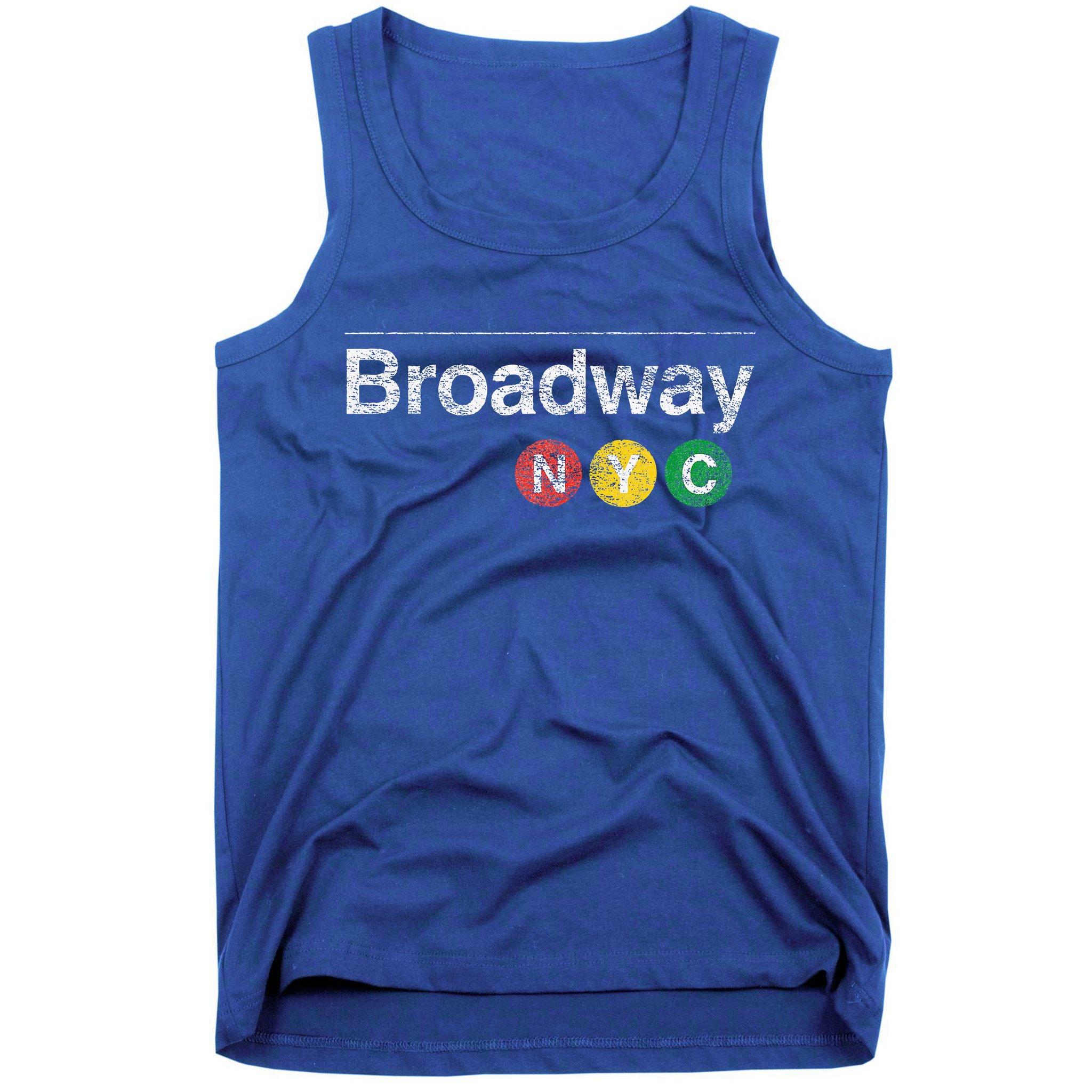 BROADWAY New York NYC Worn Design  Tank Top