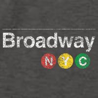 BROADWAY New York NYC Worn Design  Vector Backpack