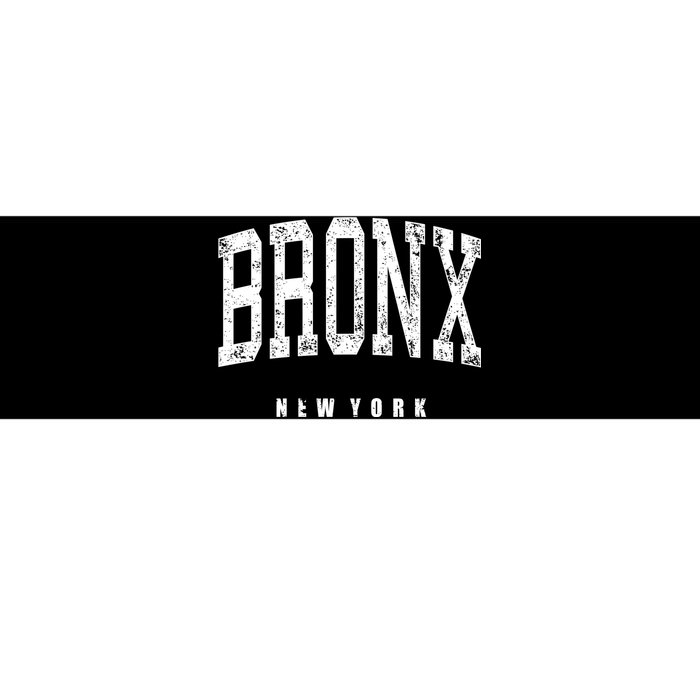 Bronx New York Vintage Bumper Sticker