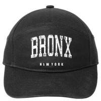 Bronx New York Vintage 7-Panel Snapback Hat