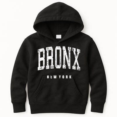 Bronx New York Vintage Kids Hoodie