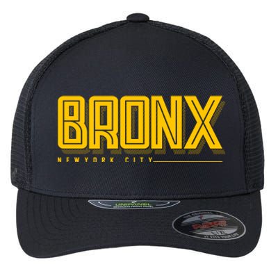 Bronx New York City Logo Flexfit Unipanel Trucker Cap