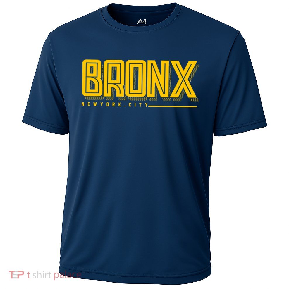 Bronx New York City Logo Cooling Performance Crew T-Shirt