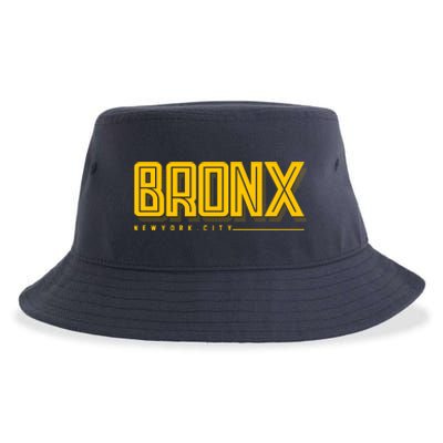 Bronx New York City Logo Sustainable Bucket Hat