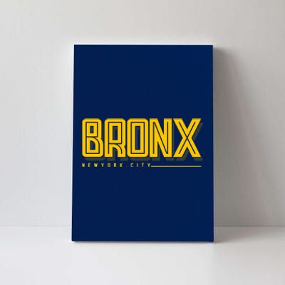 Bronx New York City Logo Canvas