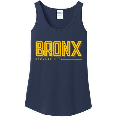 Bronx New York City Logo Ladies Essential Tank