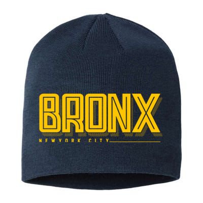 Bronx New York City Logo Sustainable Beanie