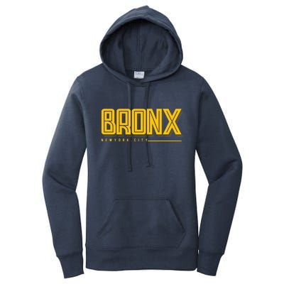 Bronx New York City Logo Women's Pullover Hoodie