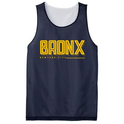 Bronx New York City Logo Mesh Reversible Basketball Jersey Tank