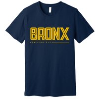 Bronx New York City Logo Premium T-Shirt