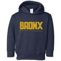 Bronx New York City Logo Toddler Hoodie