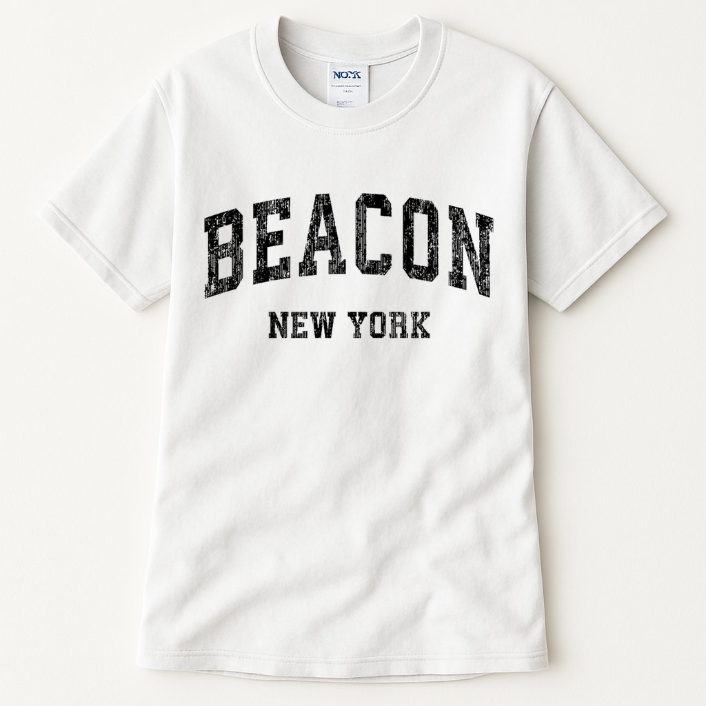 Beacon New York Ny Vintage Varsity Sports Tall T-Shirt