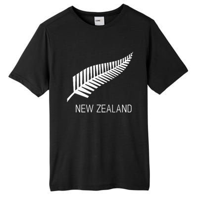 Black New Zealand Fern S Black Proud Kiwi Nz Rugby Tall Fusion ChromaSoft Performance T-Shirt