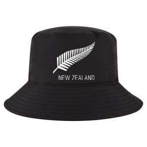 Black New Zealand Fern Black Proud Kiwi Nz Rugby Cool Comfort Performance Bucket Hat