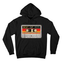 Best Of 1979 44th Birthday Gift Cassette Tape Vintage Hoodie