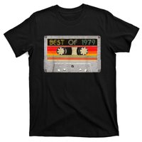 Best Of 1979 44th Birthday Gift Cassette Tape Vintage T-Shirt