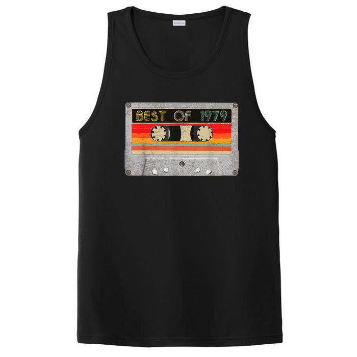 Best Of 1979 44th Birthday Gift Cassette Tape Vintage PosiCharge Competitor Tank