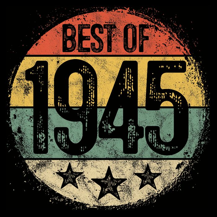 Best Of 1945 80th Birthday 80 Year Old Cooling Performance Crew T-Shirt